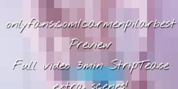 New striptease video arrive to @carmenpilarbest tonight ;) by freecarmenpilarbest from OnlyFans | Coomer