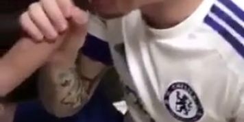 Getting my cock sucked by gloryhole 