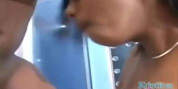 Ebony Latina screw Black midget 34 (Kristina Milan)