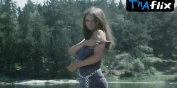 Christina Lindberg Butt,  Breasts Scene  in Rotmanad