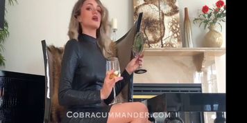 Positive Femdom CEI w Mirror- Watch Yourself Eat Your Cum Femdom POV Cum Eating Instructions 