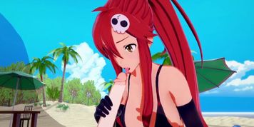 Yoko Littner Tengen Toppa Gurren Lagann 3D HENTAI 1/4