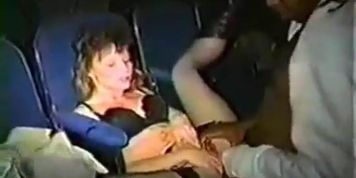 Slut Wife Gang Bang in XXX Adult Theater