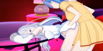 RE ZERO FUTANARI REM X EMILIA