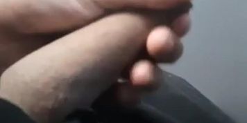Busting a nut behind a latina on bus