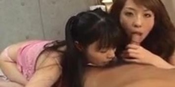 Saki Asaoka gets pussy smashed in hot threesome