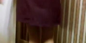 Sexy wife teasing in pantyhose