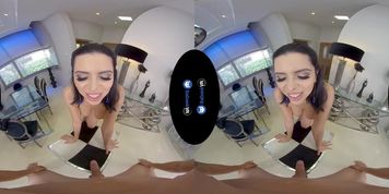 VR cowgirl creampie