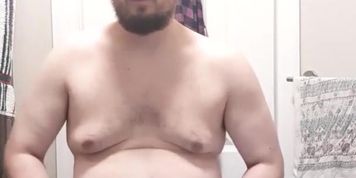 Trying to quietly cum while my family is home
