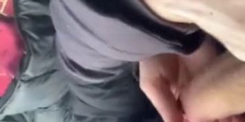 Teasing a Stranger with a Handjob in Amsterdam Public Boat