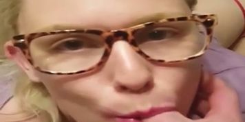 Nicole naive married milf sucks my dick after work