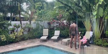 NTB IR Mlfnt Beautiful mature MILF enjoys her pool guy