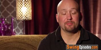 Matt and Mandy watch an erotic play with other horny swingers in Vegas