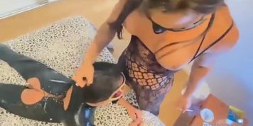 Strong tranny takes what she wants