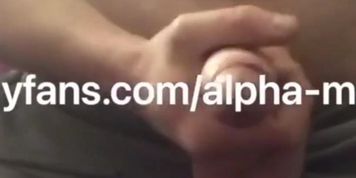 Straight British Chav Daddy Wanking Big Cock Big Cock Masterbating