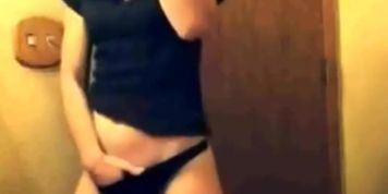 Bathroom Masturbation on Table