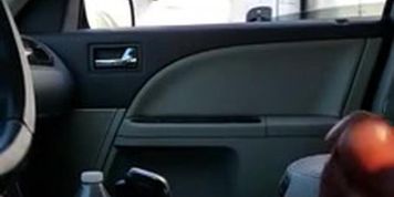 Female Trucker Car Dickflash