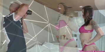 Big Ass Tranny Julia Alves Fucked Before Blowing The Guy