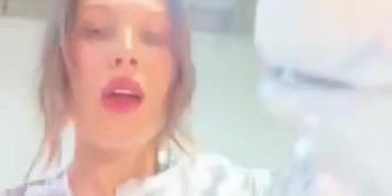 Milly Bobby Brown Corset-Boobs slip out