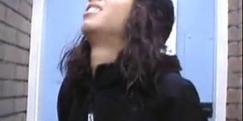 Piss: Pissed her pants in public
