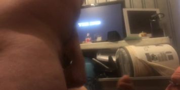 Grindr date in storage unit. Trying not to get caught 