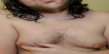 Shower nipple play and moaning