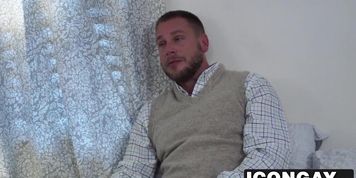 College professor Hans Berlin fucks tight student Roman Todd