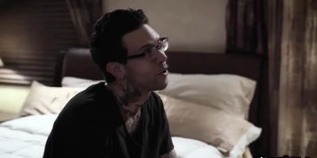 Kenna James blows the Peepers huge dick deep throat
