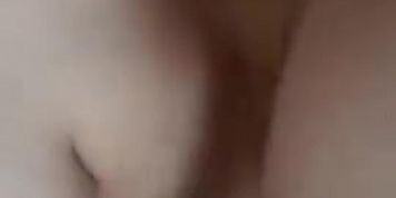 Hot teen in red dirty thongs mastrubate her small cunt and fucks tigh vagina with fingers 