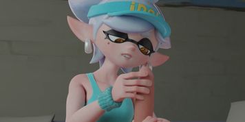 Splatoon Marie Handjob (Animation W/Sound) (Dagmar Jihlavcova)