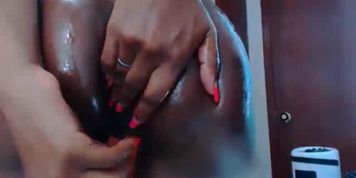 Stunning Black Girl Anal And Virtual Facial