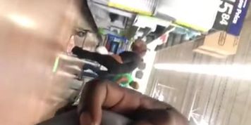 Uber driver stroking in Walmart 