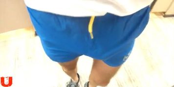 dressing room bulge flash