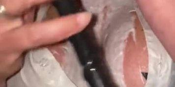 Messy deepthroat