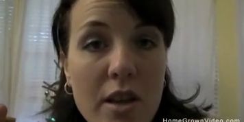 Big tit brunette MILF is craving a good pounding