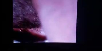 My wife taking her first BBC