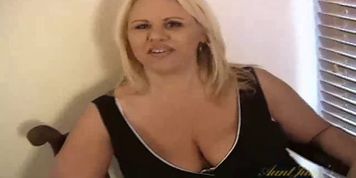 Aunt Judy's - Cally gives you a great strip show