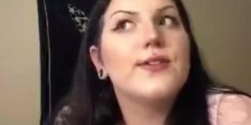 18 yo BBW shows everything on Periscope 