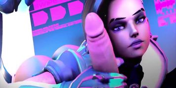 Sombra does Excellent Handjob Loop 3d Overwatch Anim