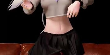 MMD Haku Bunny Style Strip