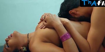 Aayushi Jaiswal Breasts Scene  in Walkman
