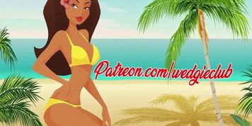 Sexy Crotchless Braless Wedgie String Slingshot Bikini Girl - Enf Humiliation - Patreon Wedgieclub