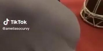 Fat Ass Haram Hijabi twerking for Arab men
