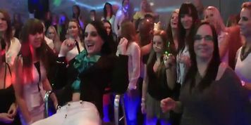BANG.com - Orgy party gets started when strangers start feeling each other up