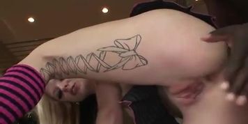 This is Faye Runaway her first porn film