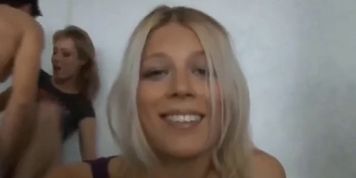 Amateur Homemade Group Sex Orgy after College