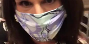 Public pussy flashing 