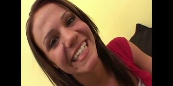 Super Cute 18yo Addison Rose Sucks and Fucks Cock On Camera For 1st Time (College Cutie)
