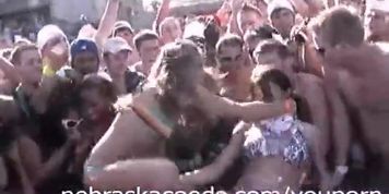 Beach Party Home Video from Spring Break South Padre Part 2