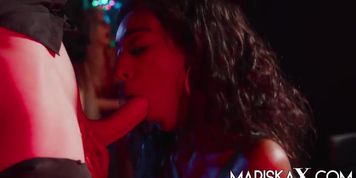 MARISKAX big boobs orgy with Mariska and her friends - Part 1 (Amber Jayne, Asia Rae, Olga Love)